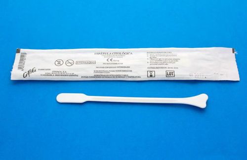 Espátula para ginecologia - CoVaCa - dupla / descartável / em material plástico