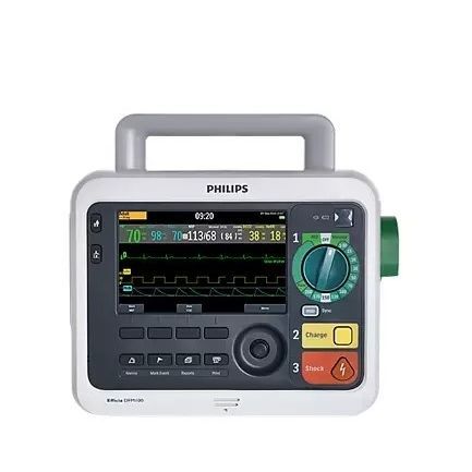 Desfibrilador externo automático - Efficia DFM100 - PHILIPS - para treinamento / com monitor / de fácil utilização