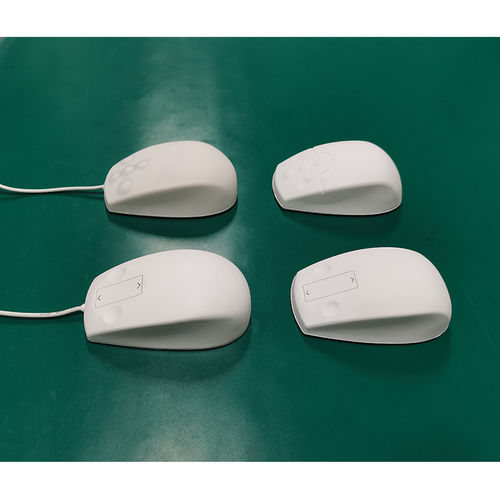 Mouse hospitalar óptico - M10  - Guangzhou GT-Interaction Technology Co., Ltd - USB / com roda de rolagem / em silicone