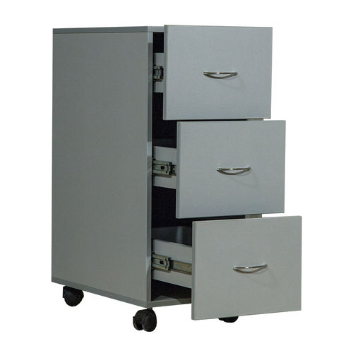 Mesa de cabeceira com rodízios - SL-03 - Zapovit - com gavetas