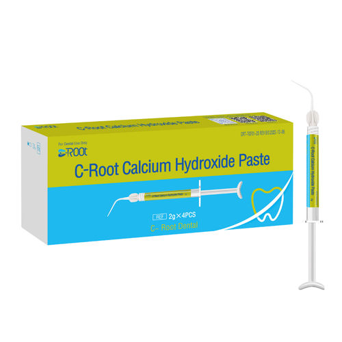 Material dentário de hidróxido de cálcio - C-Root Dental Medical - para restauração dentária / para selamento de canal radicular / em pasta