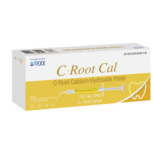 Material dentário de hidróxido de cálcio - C-Root Cal - C-Root Dental Medical - para restauração dentária
