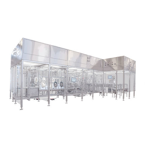 Sistema de enchimento e de selagem para a indústria farmacêutica - BFL 852 - PLÜMAT Maschinenbau Vertriebs-GmbH - automático / asséptico
