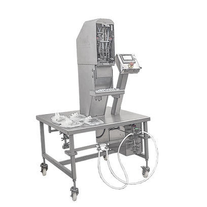 Sistema de enchimento e de selagem para a indústria farmacêutica - BFM 007 - SFC - PLÜMAT Maschinenbau Vertriebs-GmbH - semiautomático