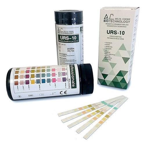 Tira de teste de cetose - UR104 - DELTA CHEMIE BIOTECHNOLOGY - multiparamétrica / de proteínas / de cetonúria