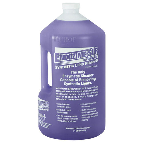 Detergente enzimático - Endozime® SLR - Ruhof Corp. - líquido / em vidro / neutro