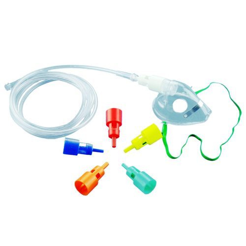 Máscara de oxigênio em PVC - 309 series - Secured Medical Direction - em polipropileno / transparente / regulável