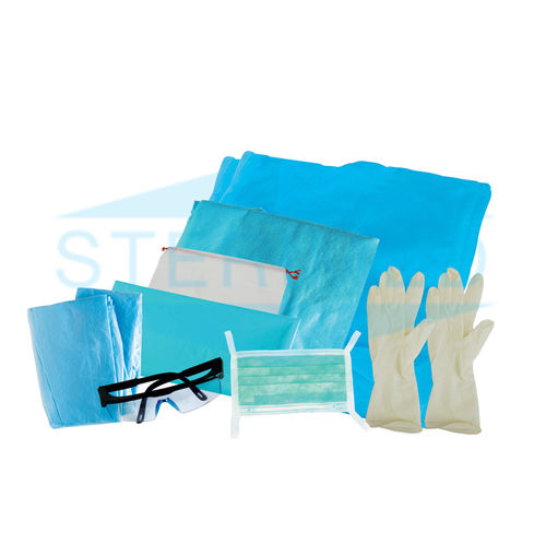 Kit médico de diagnóstico - SMD 1013 - SteriMed Medical Devices - com luvas
