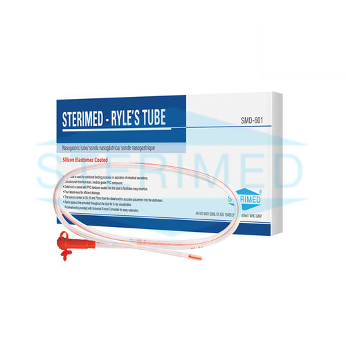 Sonda nasogástrica em silicone - SMD 601 - SteriMed Medical Devices - graduada / radiopaca