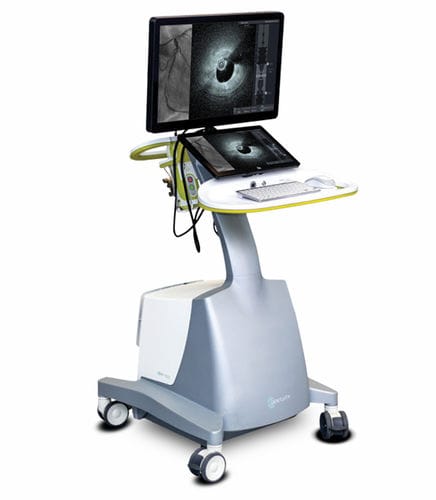 Aparelho de ultrassom com carrinho - Gentuity® - Nipro Middle East FZE - cardiovascular / em preto e branco / com tela sensível ao toque