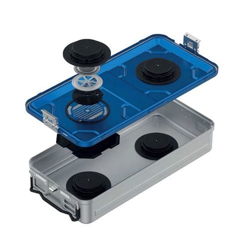Container de esterilização de instrumentos - ELCON Medical Instruments - com filtro