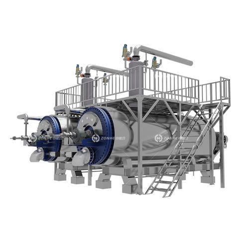 Incinerador de aquecimento - Zhucheng Zhongnenghe Machinery Technology Co., Ltd. - de esterilização / para animais / agrícola
