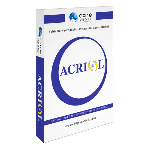 Lente intraocular monofocal - Acriol - Care Group