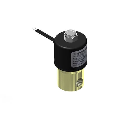 Válvula para o setor médico - 2-Way Normally - Thermoval - com solenoide / em aço inoxidável / em latão