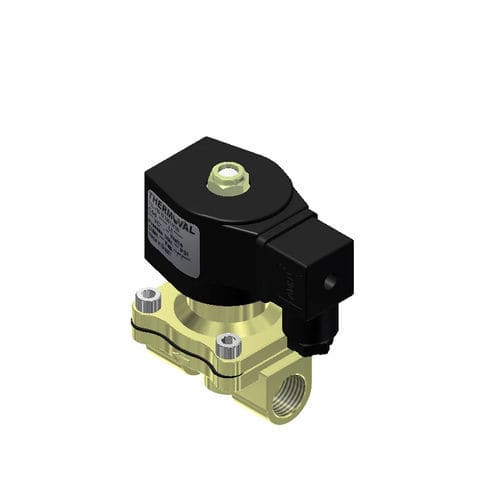 Válvula de gás - Thermoval - com solenoide / em aço inoxidável / em latão