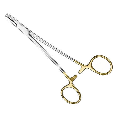 Porta-agulha para cirurgia odontológica - TD-05-207 - Tillid Dental - de Mayo-Hegar / em carboneto de tungstênio
