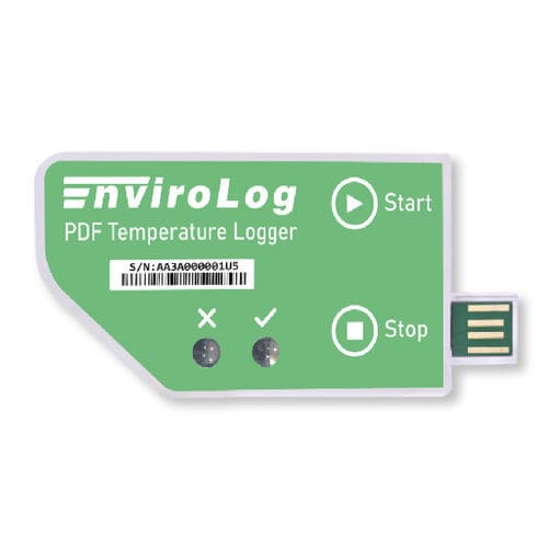 Registrador de dados de temperatura - EV-16 - envirolog - de produtos farmacêuticos / USB