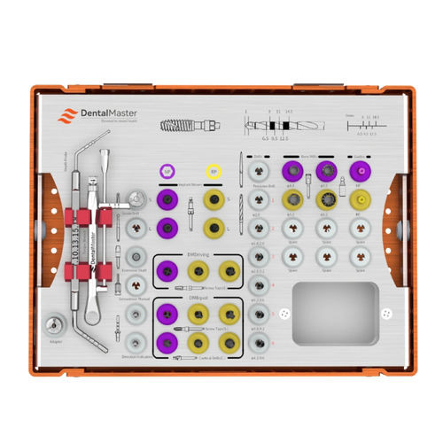 Kit de instrumentos para implante dentário - DMD&DME - DentalMaster (Xiamen) Medical Technology Co., Ltd