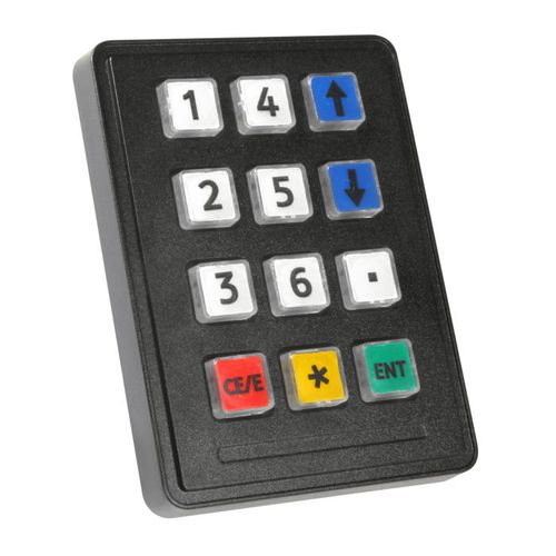 Teclado unidade de controle - 7207-121020 - STORM INTERFACE - à prova de água