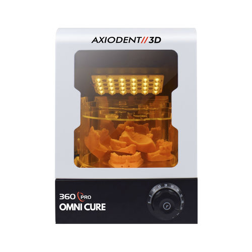 Unidade de polimerização para laboratório de prótese dentária - OMNI Cure - Axiodent - UV