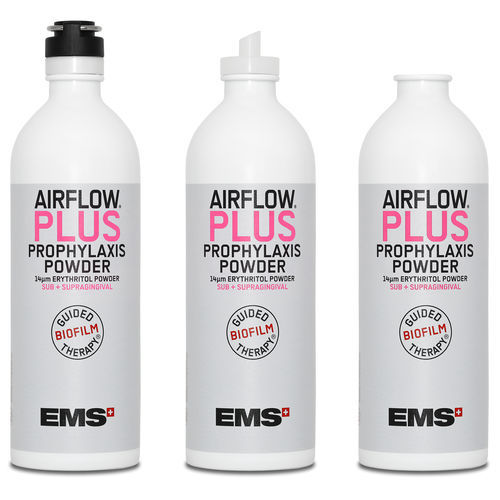 Material dentário de alumínio - AIRFLOW® PLUS - EMS - de profilaxia dentária / em pó