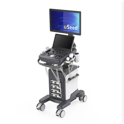 Aparelho de ultrassom com carrinho - YSB-VIV20 - YSENMED - geral / em preto e branco / com Doppler colorido