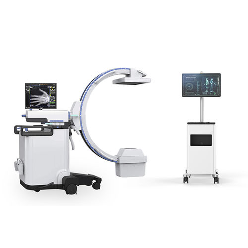 Intensificador de imagem móvel - YSX-C605A - YSENMED - com detector de painel plano / com coluna de vídeo / com monitor de vídeo integrado