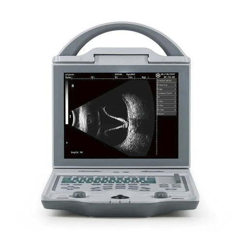 Aparelho de ultrassom portátil - YSODU5 - YSENMED - ocular / em preto e branco / com console integrada