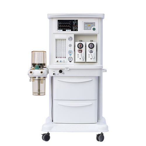 Aparelho de anestesia infantil - YSAV6301D - YSENMED - com carrinho / com monitoramento respiratório / com ventilador