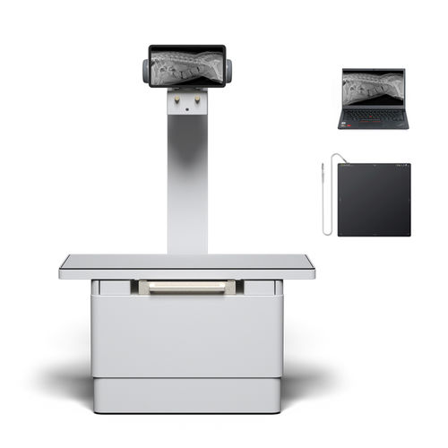 Sistema de radiografia veterinária digital - YSDR-VET320(YSF32DRV-B1) - YSENMED - com mesa