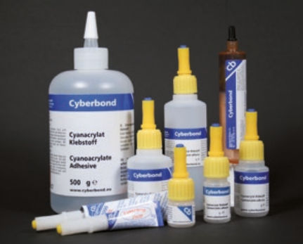 Cola de montagem médica de cianoacrilato - Cyberbond CB 2240 - H.B. Fuller - para a indústria médica / biocompatível