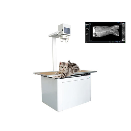 Sistema de radiografia veterinária digital - Shandong Newheek Image Equipment - com mesa