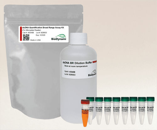 Kit de reagentes tampão de diluição - 40540B - BioDynami - corante / para quantificação de DNA