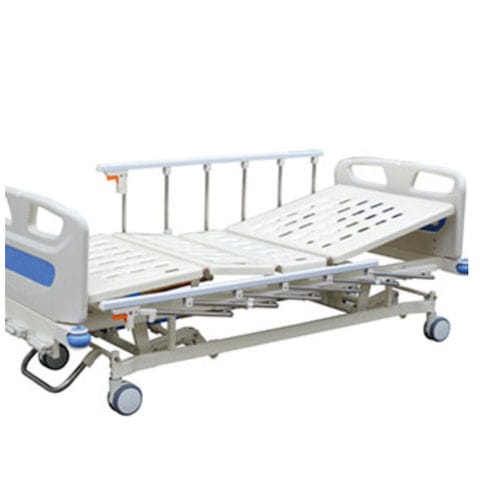 Cama médico-hospitalar - A 17 - Tianjin Kangli Medical Instrument - manual / de altura regulável / dobrável