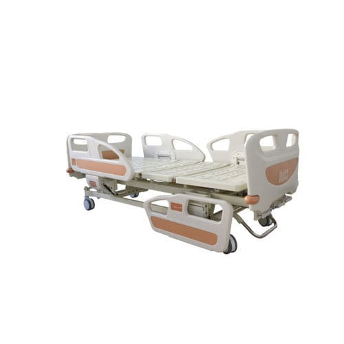 Cama médico-hospitalar - Tianjin Kangli Medical Instrument - manual / de altura regulável / dobrável