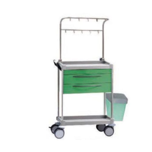 Carrinho hospitalar - Tianjin Kangli Medical Instrument - em alumínio / em material plástico / metálico