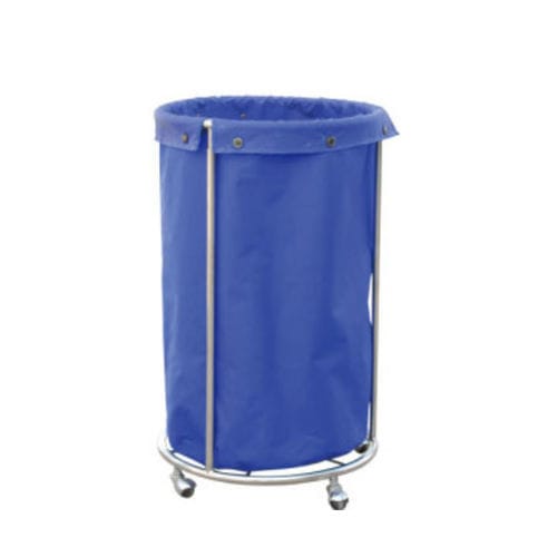 Carrinho para roupa suja - Tianjin Kangli Medical Instrument - médico-hospitalar / para lavanderia / 1 bolsa