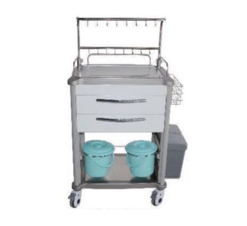 Carrinho hospitalar - Tianjin Kangli Medical Instrument - para registos médicos / de acondicionamento / em aço inoxidável