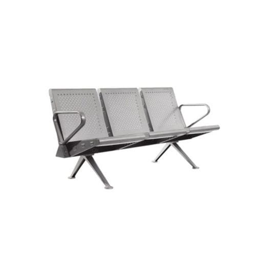 Cadeira para sala de espera - Tianjin Kangli Medical Instrument - para adulto / com braços / de 3 lugares