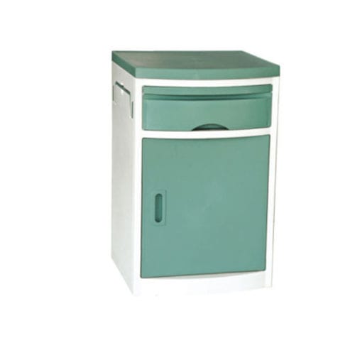 Mesa de cabeceira com armário - Tianjin Kangli Medical Instrument - com gavetas