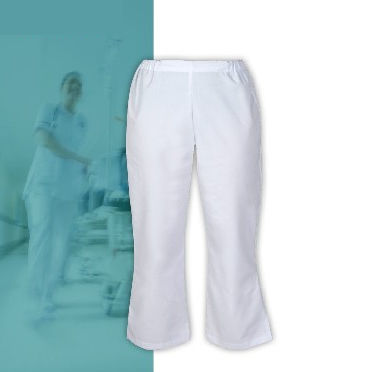 Calça hospitalar de mulher - AMALFI - FIL'MED - branca