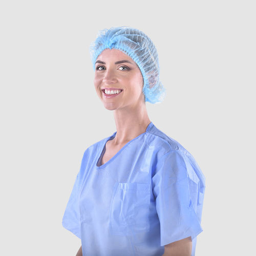 Touca hospitalar com elástico - RF-M1-000601 - Ramedical - em polipropileno / descartável / respirável