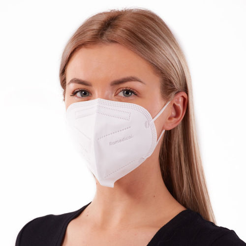 Respirador PFF2 - MSK004-EAUG - Ramedical - em polipropileno / sem látex / sem válvula