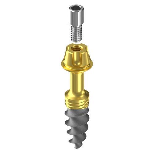 Implante dentário cilíndrico cônico - Slim - Bionika Medline Kft. - em titânio / hexagonal / interno