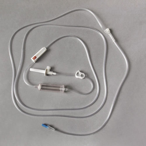 Kit de infusão intravenosa veterinária - P18BD - BHL-Medical - com câmara de gotejamento / com conector em Y