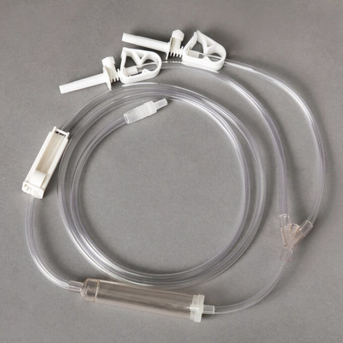 Kit de infusão em silicone - 4001 series - BHL-Medical - com câmara de gotejamento / com conector em Y