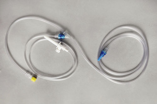 Kit de infusão com câmara de gotejamento - 4001010 - BHL-Medical - com conector em Y / com torneira