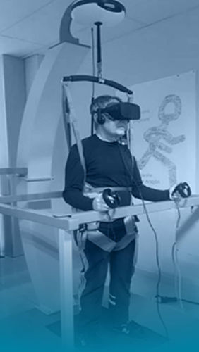 Sistema de reabilitação do equilíbrio - PMR® - Spacemedex - da marcha / virtual