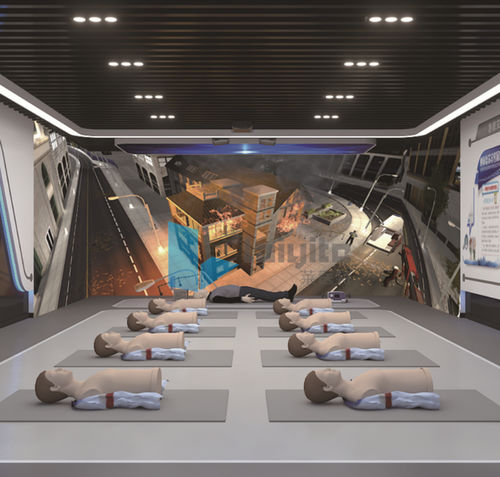 Simulador para RCP - Nanjing Laiyite Electronic Technology Co., Ltd - para reanimação / para treinamento / para procedimentos de emergência médica