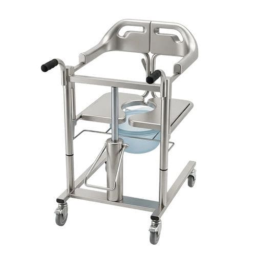 Cadeira de transferência de paciente para ambiente interno - A04  - Jiaxing Kalanchoe Medical Technology - higiênica / ergonômica / com altura regulável